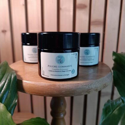 Poudre gommante - Elfenn - Fabriqué en Bretagne