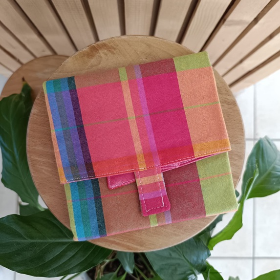 Pochette à sandwich - Les nuances de Rose - Fabriqué en Bretagne à Lanvallay